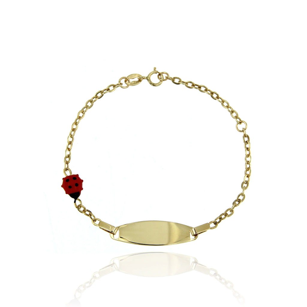 Bracciale Targa Coccinella