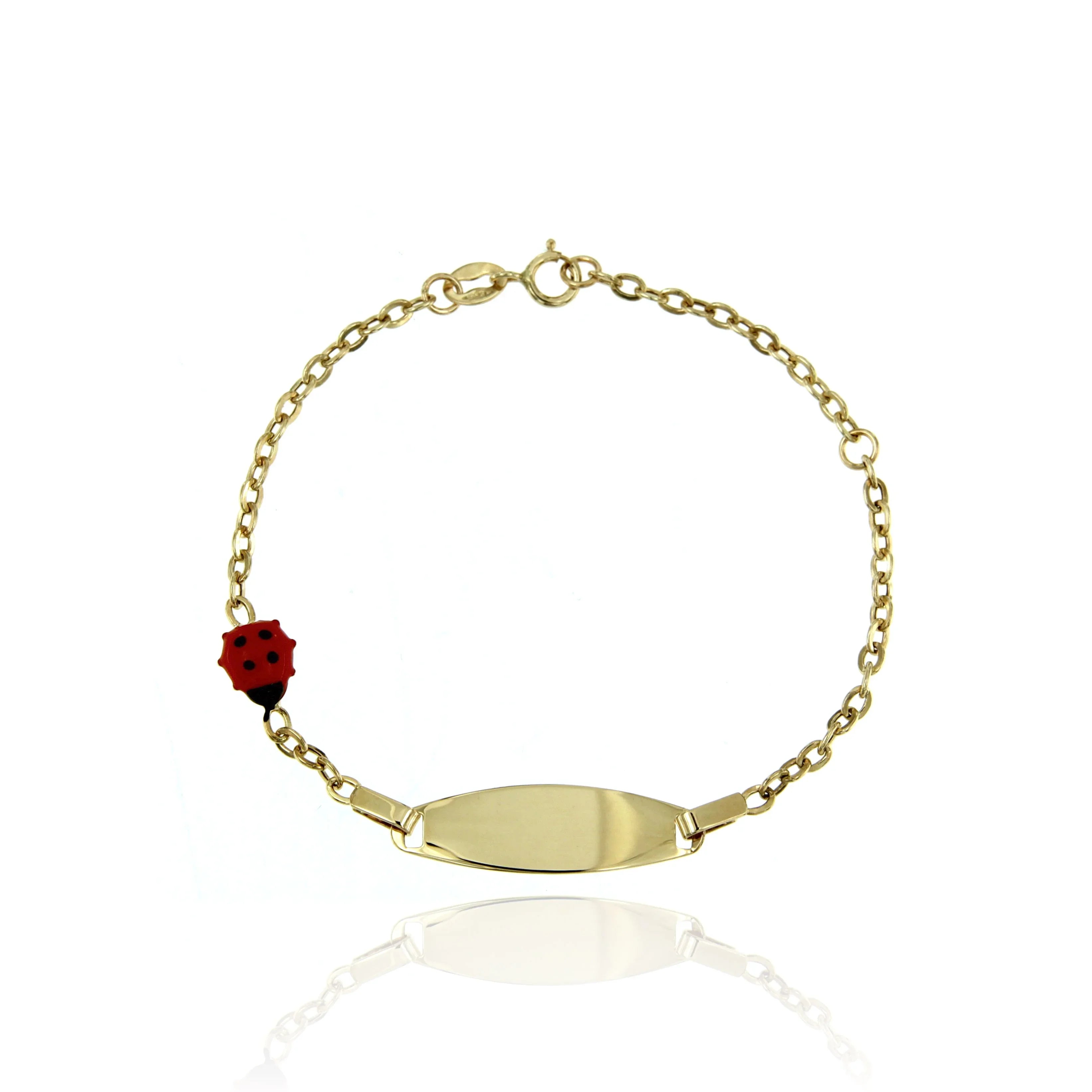 Bracciale Targa Coccinella
