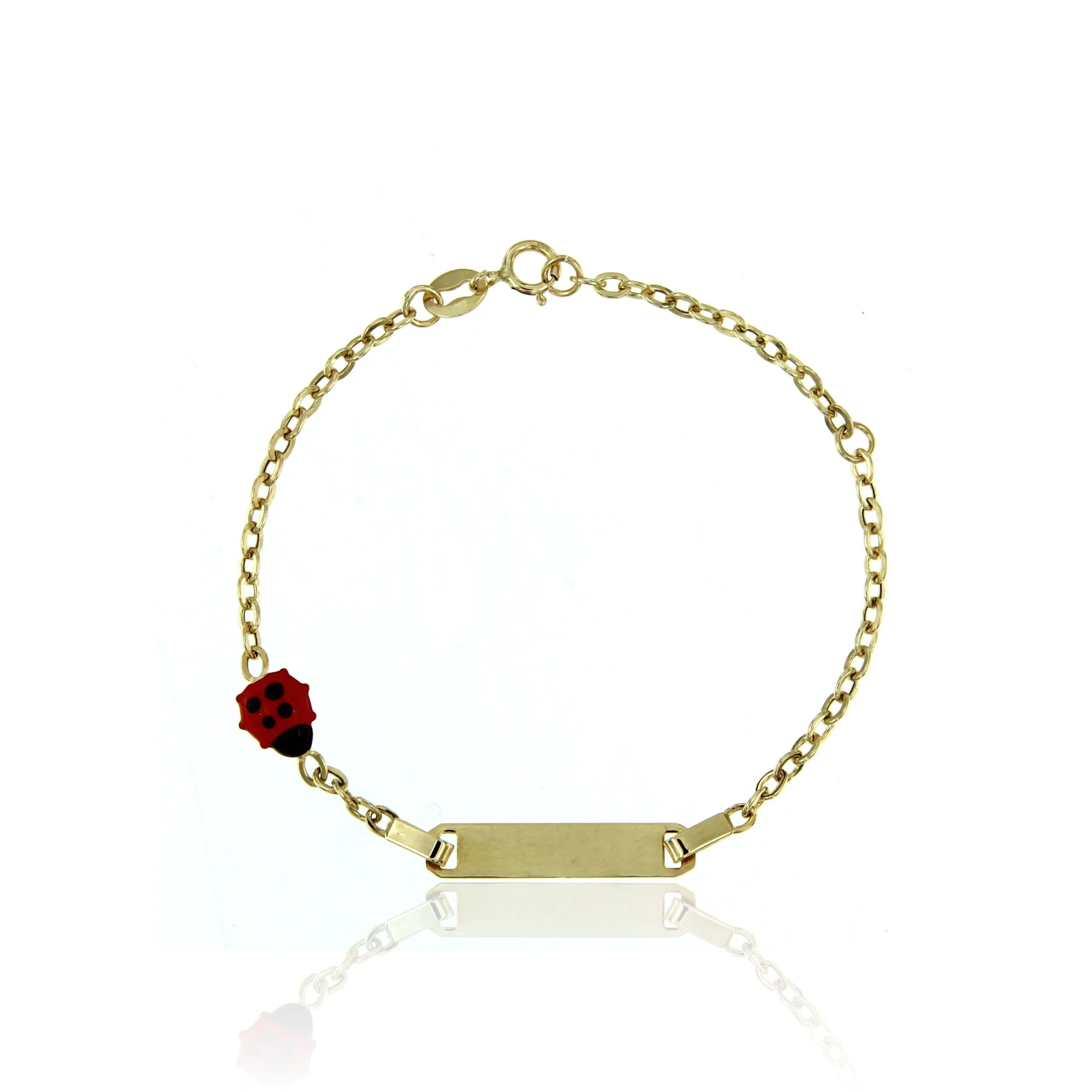 Bracciale Targa Coccinella