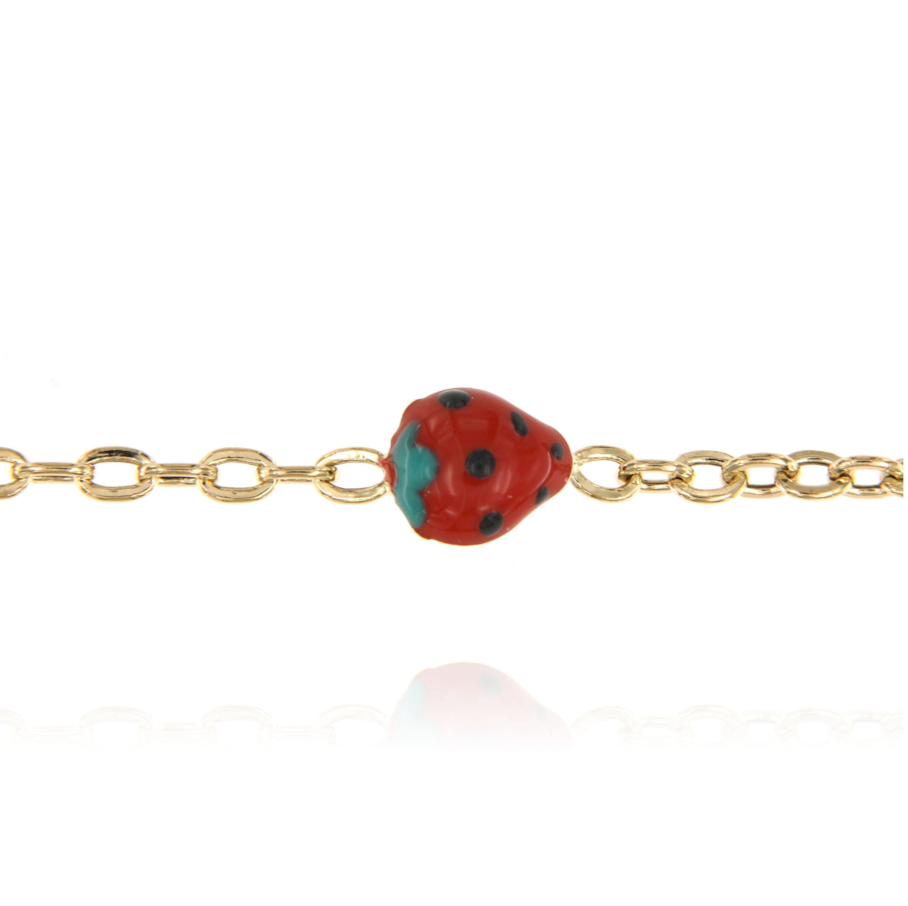 Armband Targa Erdbeere