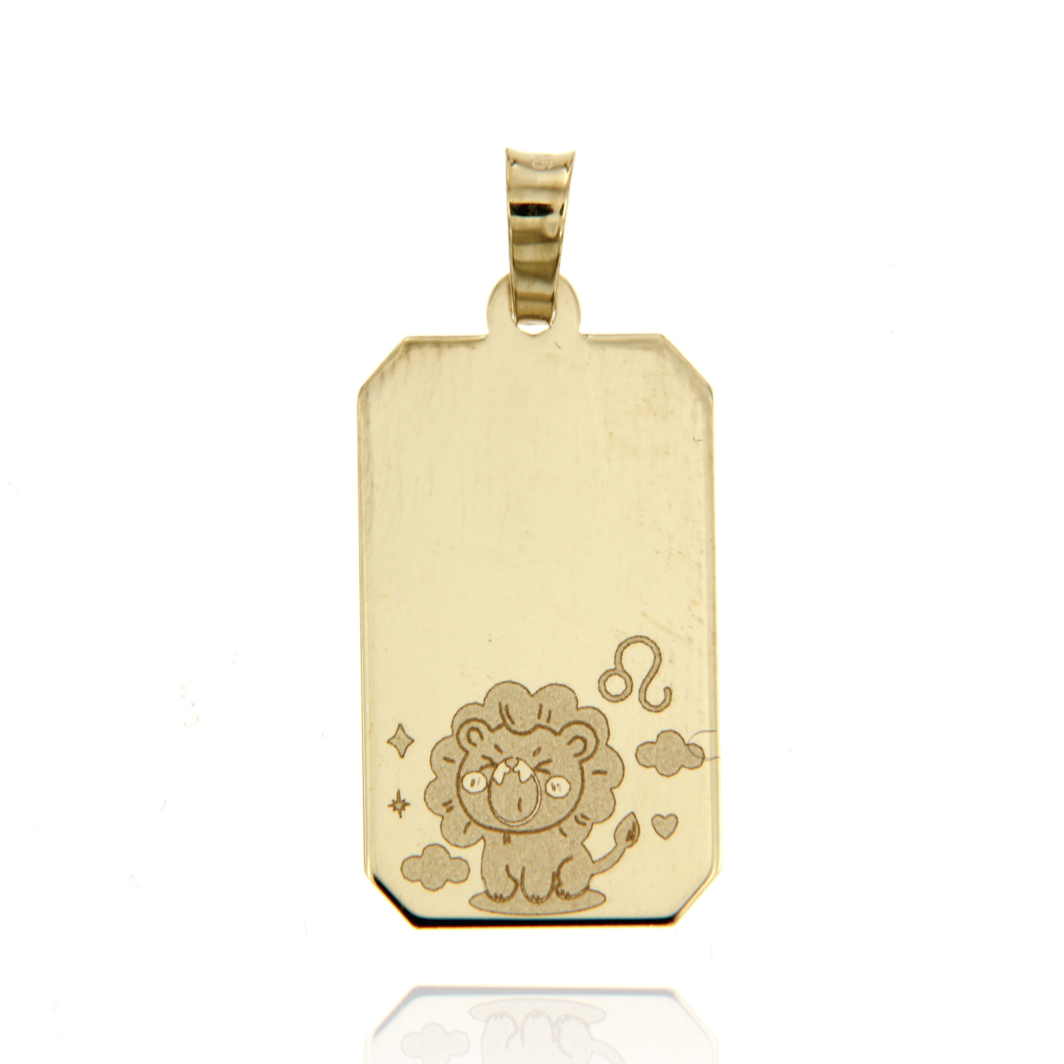Targhetta Zodiaco Leone