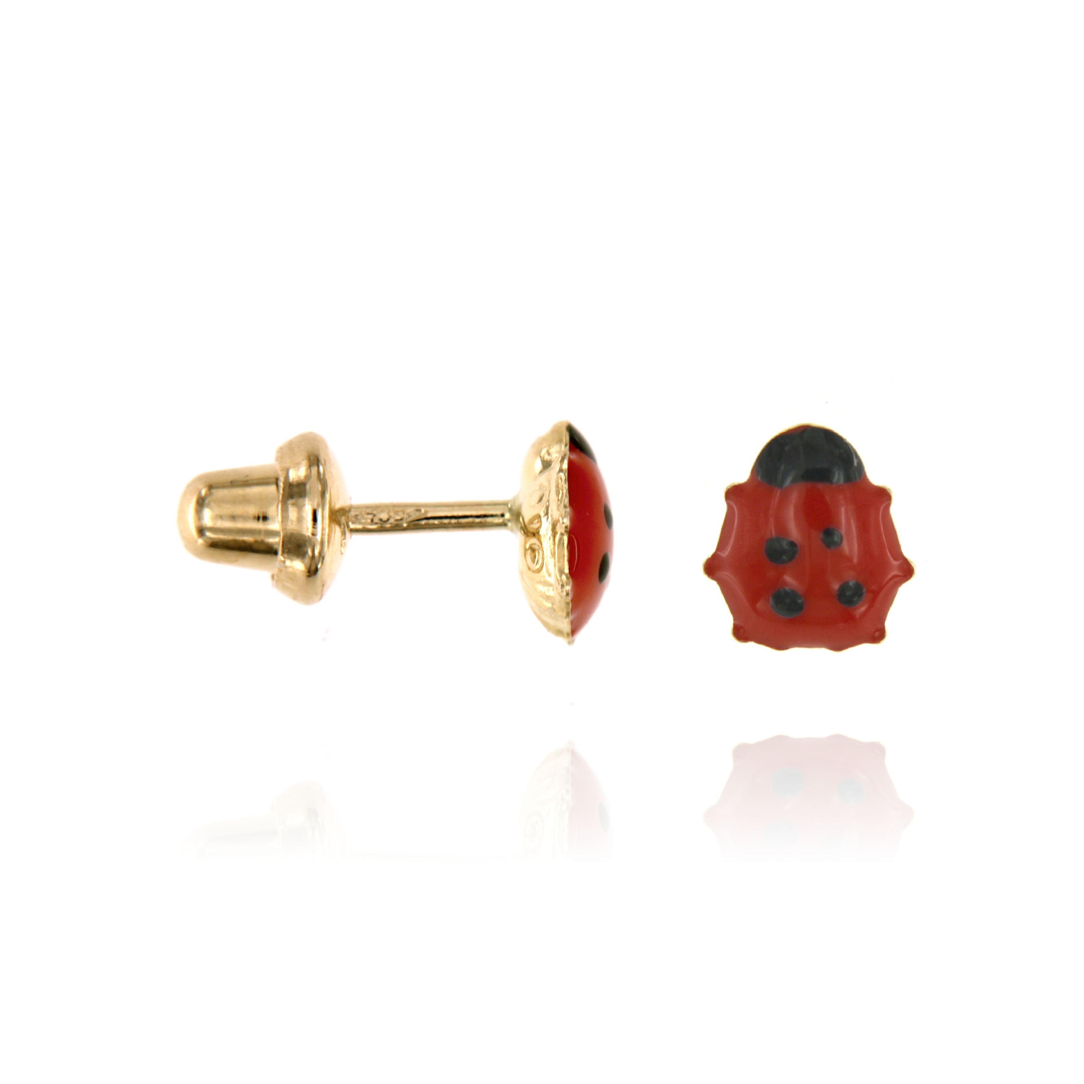 Orecchini Coccinella