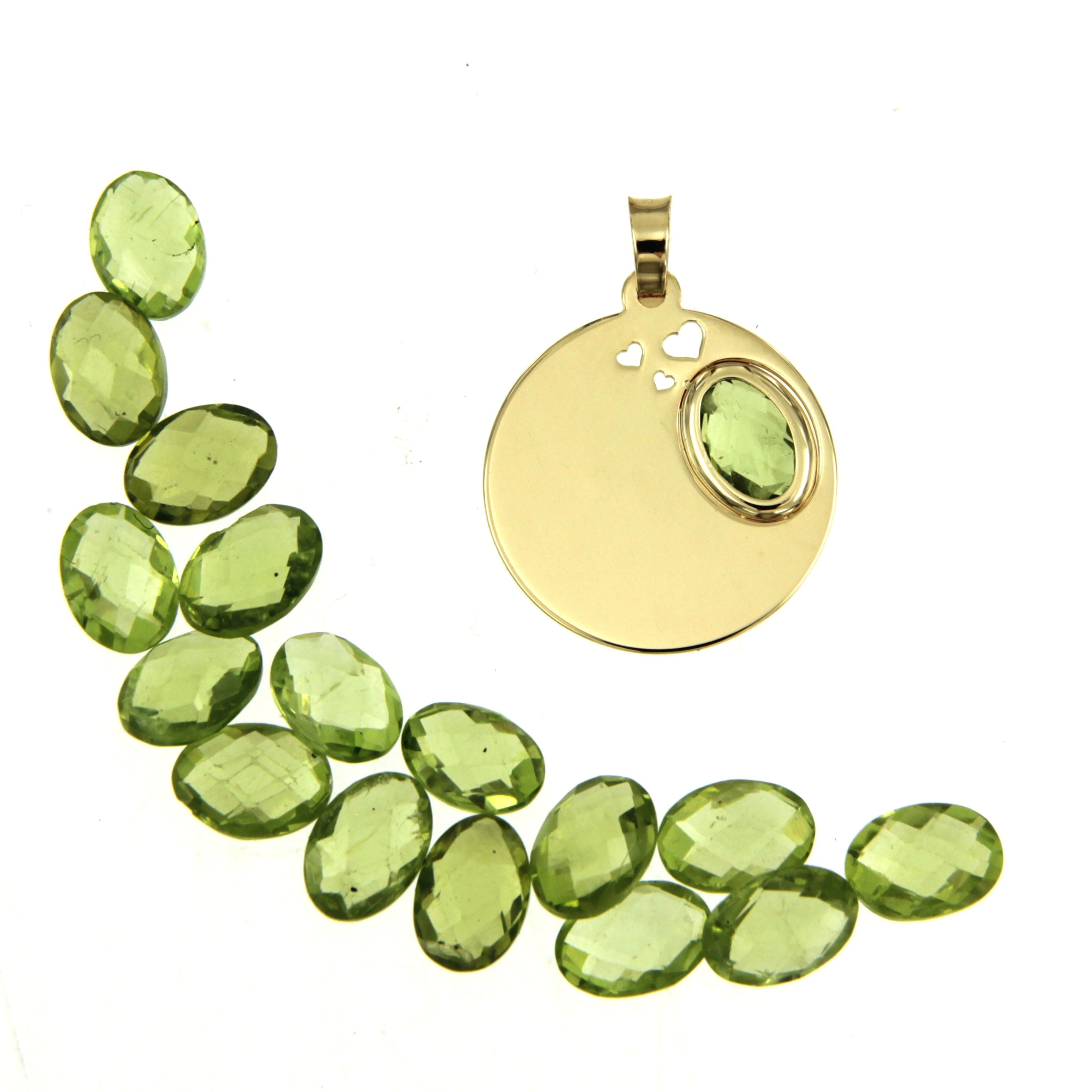 Anhänger Mai Peridot Grün